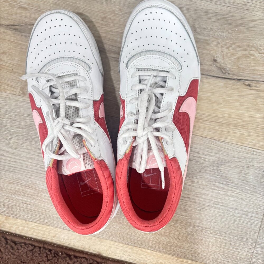 Nike Zoom Court Lite 3 Sneakers White Pink Red